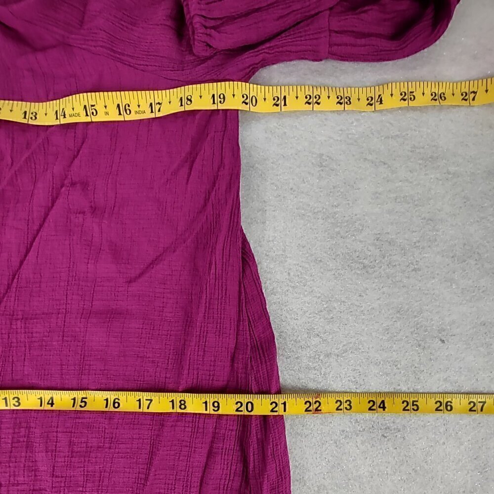 TCEC Women's Light Purple, Off The Shoulder Long Sleeve Midi Dress Size L - Picture 9 of 13